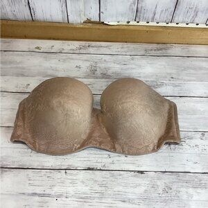 Goth y2k indie normcore gorpcore fisherman Women’s tan Victoria’s Secret bra 36D